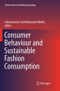Cover: Consumer Behaviour and Sustainable Fashion Consumption - Springer