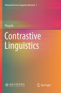Enlarge image Cover: Contrastive Linguistics - Springer