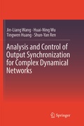 Cover: Analysis and Control of Output Synchronization for Complex Dynamical Networks - Springer