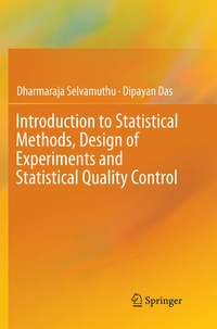 Enlarge image Cover: Introduction to Statistical Methods, Design of Experiments and Statistical Quality Control - Springer