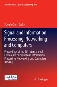 Enlarge image Cover: Signal and Information Processing, Networking and Computers - Springer