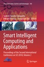 Cover: Smart Intelligent Computing and Applications - Springer