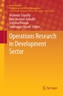 Cover: Operations Research in Development Sector - Springer