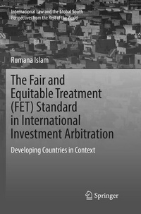 Abbildung von: The Fair and Equitable Treatment (FET) Standard in International Investment Arbitration - Springer