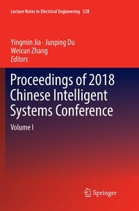 Enlarge image Cover: Proceedings of 2018 Chinese Intelligent Systems Conference - Springer