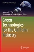 Cover: Green Technologies for the Oil Palm Industry - Springer