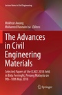 Cover: The Advances in Civil Engineering Materials - Springer