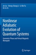 Cover: Nonlinear Adiabatic Evolution of Quantum Systems - Springer