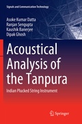 Cover: Acoustical Analysis of the Tanpura - Springer