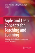 Cover: Agile and Lean Concepts for Teaching and Learning - Springer