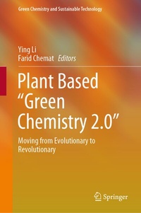 Abbildung von: Plant Based "Green Chemistry 2.0" - Springer