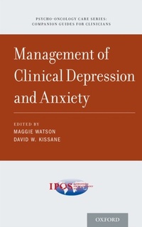 Enlarge image Cover: Management of Clinical Depression and Anxiety - OUP eBook