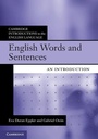 Cover: English Words and Sentences - Cambridge University Press