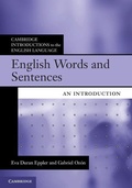 Cover: English Words and Sentences - Cambridge University Press