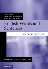 Enlarge image Cover: English Words and Sentences - Cambridge University Press
