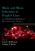 Cover: Music and Music Education in People's Lives - OUP eBook