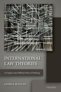Cover: International Law Theories - OUP eBook