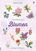 Cover: Sticker-Wissen Natur: Blumen - Usborne