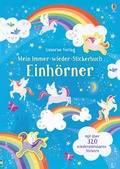 Cover: Mein Immer-wieder-Stickerbuch: Einh&ouml;rner - Usborne