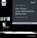 Cover: Der Traum eines l&auml;cherlichen Menschen - Der Audio Verlag
