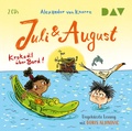 Cover: Juli und August - Krokodil &uuml;ber Bord! - Der Audio Verlag