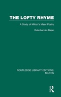 Cover: The Lofty Rhyme - Routledge