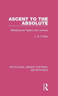 Enlarge image Cover: Ascent to the Absolute - Routledge