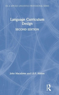 Enlarge image Cover: Language Curriculum Design - Routledge