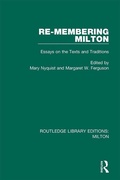 Cover: Re-membering Milton - Routledge