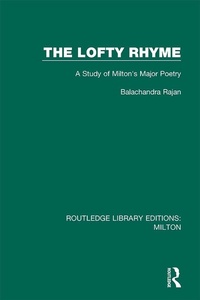 Enlarge image Cover: The Lofty Rhyme - Routledge