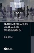 Cover: Systems Reliability and Usability for Engineers - CRC Press