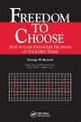 Cover: Freedom to Choose - Routledge