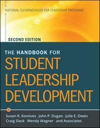 Enlarge image Cover: The Handbook for Student Leadership Development - Jossey-Bass