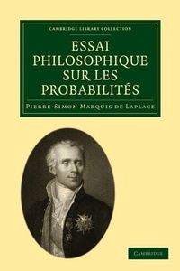 Abbildung von: Essai philosophique sur les probabilites - Cambridge University Press