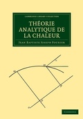 Cover: Theorie Analytique de la Chaleur - Cambridge University Press