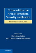 Cover: Crime within the Area of Freedom, Security and Justice - Cambridge University Press