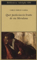 Cover: Quer pasticciaccio brutto de via Merulana - Adelphi