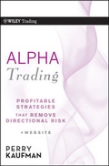 Cover: Alpha Trading - Wiley