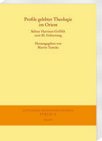 Abbildung von: Profile gelebter Theologie im Orient - Harrassowitz Verlag