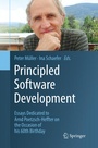 Cover: Principled Software Development - Springer