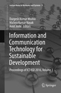 Cover: Information and Communication Technology for Sustainable Development - Springer