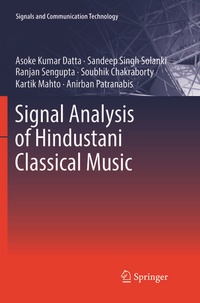 Enlarge image Cover: Signal Analysis of Hindustani Classical Music - Springer