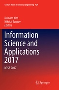 Cover: Information Science and Applications 2017 - Springer