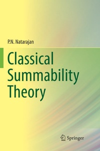 Abbildung von: Classical Summability Theory - Springer
