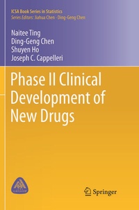 Enlarge image Cover: Phase II Clinical Development of New Drugs - Springer