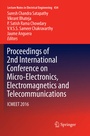 Cover: Proceedings of 2nd International Conference on Micro-Electronics, Electromagnetics and Telecommunications - Springer