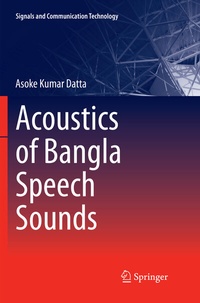 Abbildung von: Acoustics of Bangla Speech Sounds - Springer