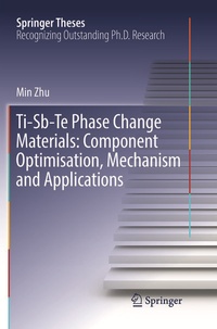Abbildung von: Ti-Sb-Te Phase Change Materials: Component Optimisation, Mechanism and Applications - Springer
