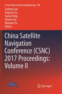 Enlarge image Cover: China Satellite Navigation Conference (CSNC) 2017 Proceedings: Volume II - Springer