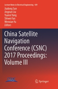 Enlarge image Cover: China Satellite Navigation Conference (CSNC) 2017 Proceedings: Volume III - Springer
